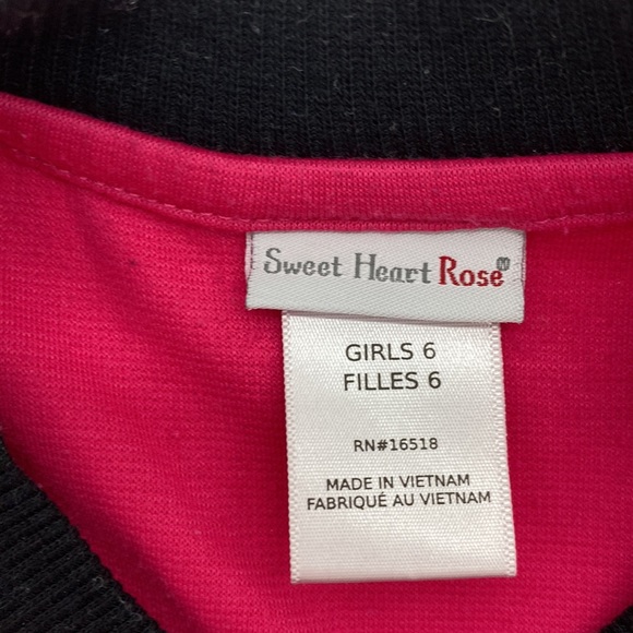 Sweet Heart Rose Jacket Girls Size 6 - Picture 6 of 8